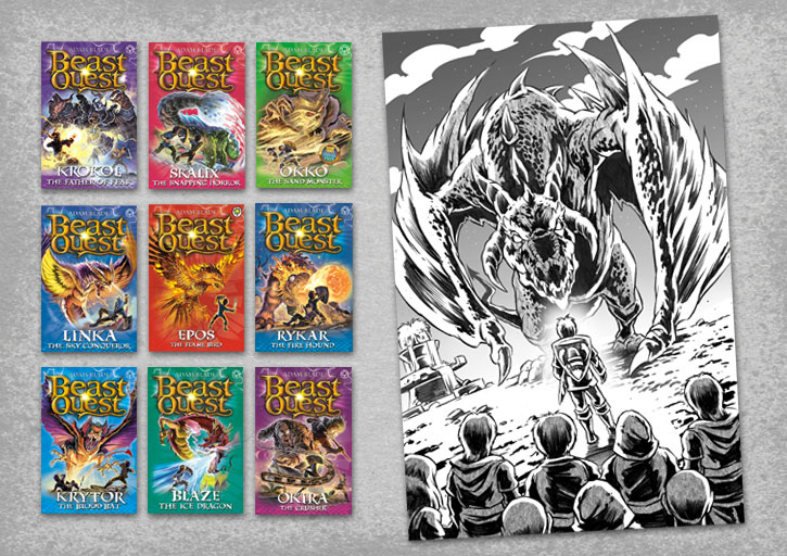 Beast Quest Book Covers