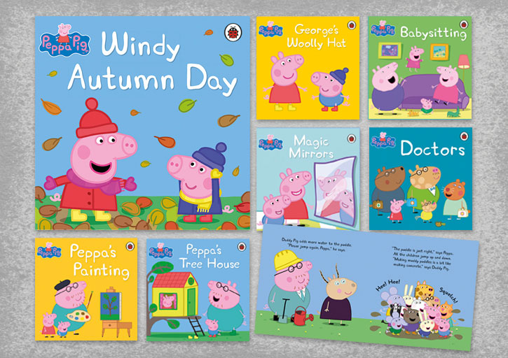 Peppa Pig Windy Autumn Day Books