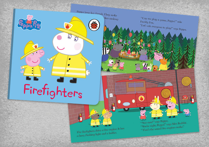 Peppa Pig Firefighters Book