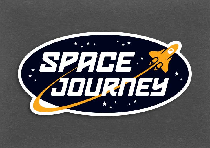 space journey logo