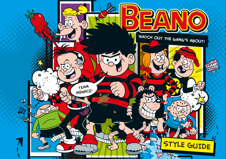 BEANO STYLE GUIDE COVER