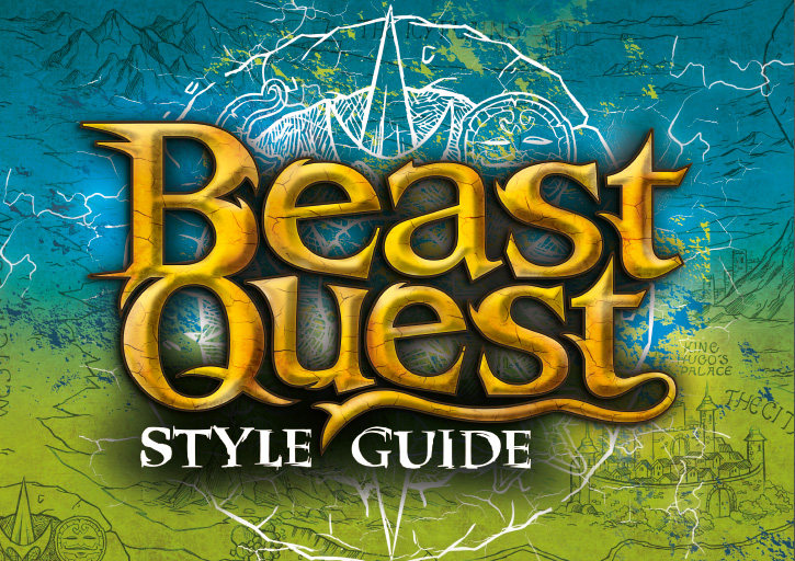 BEAST QUEST STYLE GUIDE COVER PAGE