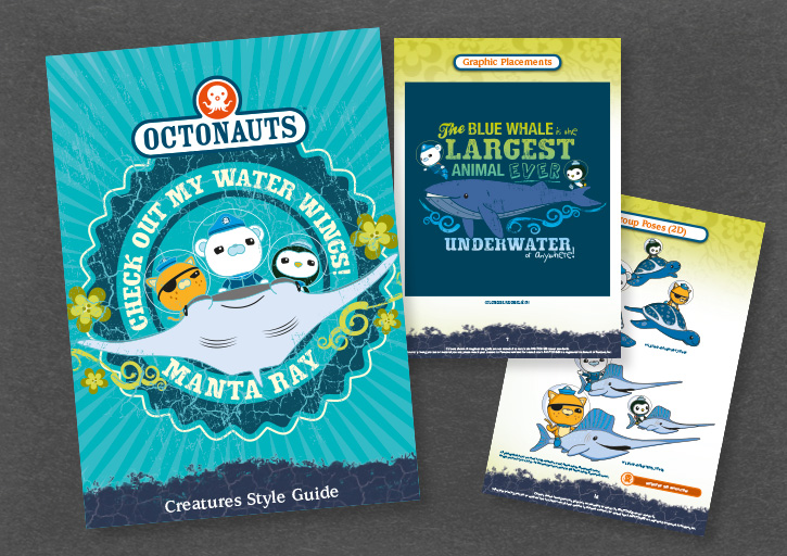 octonauts trend guide cover and spreads