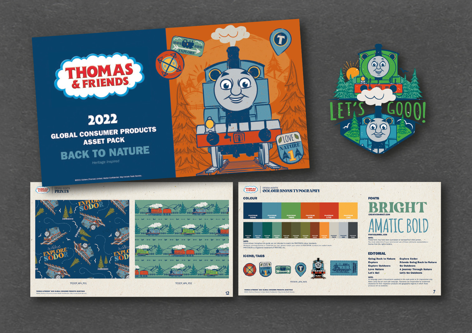 thomas the tank engine heritage guide cover and spreads