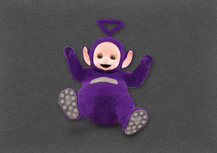 teletubbies retouching character