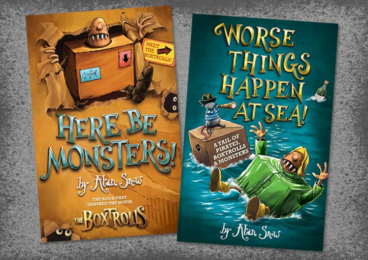 box trolls book covers
