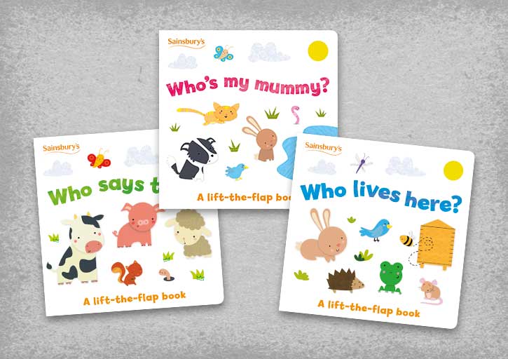 who's my, who says, who lives pre school book covers
