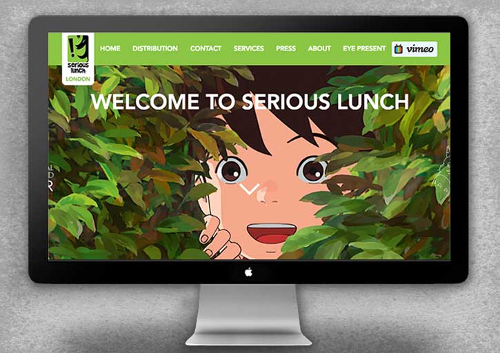 SERIOUS LUNCH WEBSITE HOMEPAGE